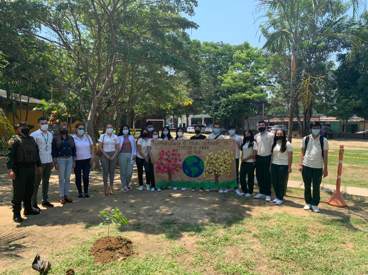 ACTO PROTOCOLARIO  GRUPO JUVENIL AMIGOS DE LA NATURALEZA